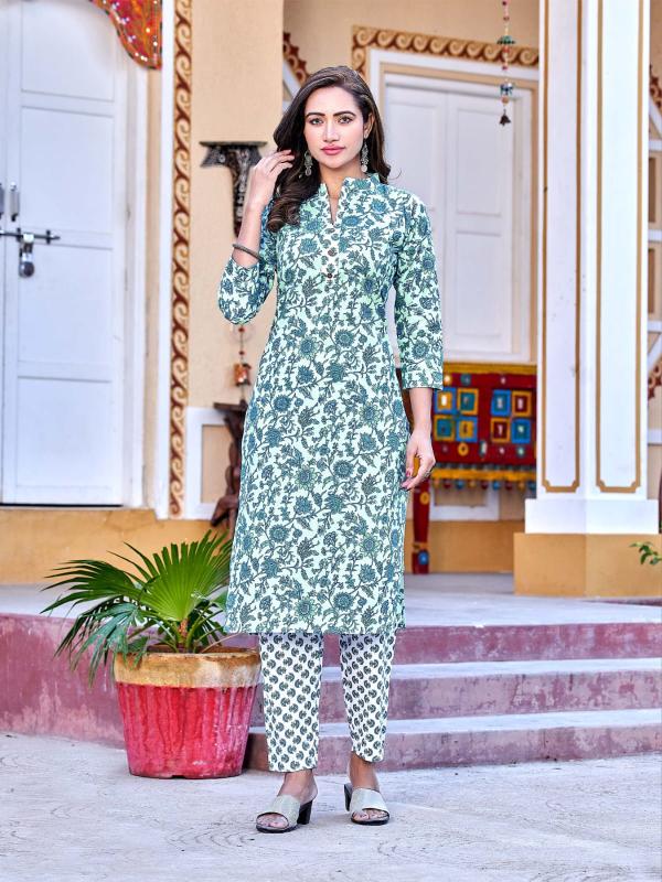 Tips And Tops Cotton Candy Vol 4 Fancy Kurti With Bottom Collection